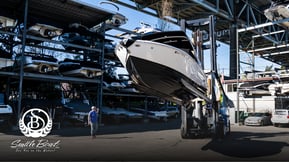 Seattle SkyLaunch Marina on Lake Union Dry Stack boat Storage